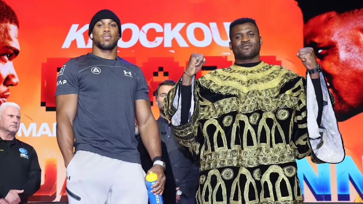 Anthony Joshua affrontera Francis Ngannou le 8 mars prochain. 