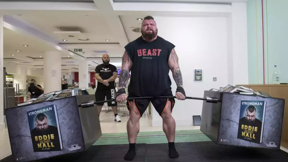 Eddie Hall a été sacré Homme le plus fort du Monde en 2017. 
