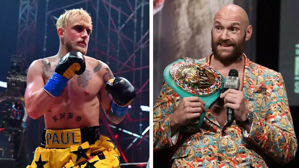 Jake Paul fera face au petit-frère de Tyson Fury le 6 août 2022. 