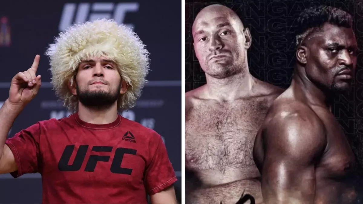 Khabib pense que Francis Ngannou a fait le mauvais choix en quittant l'UFC pour affronter Tyson Fury. 