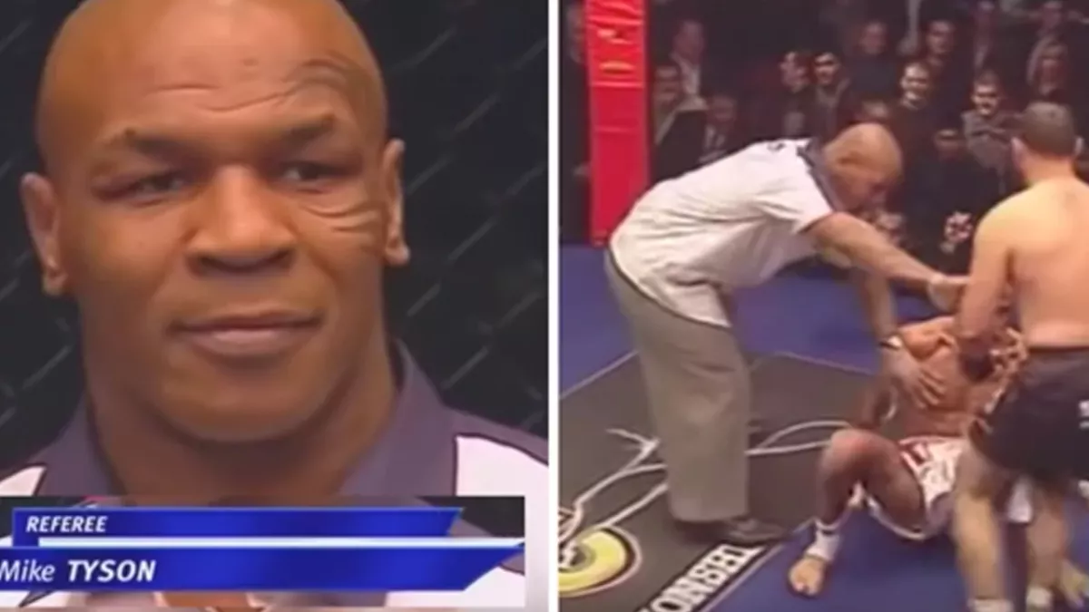 Le jour où Mike Tyson a arbitré un combat de MMA