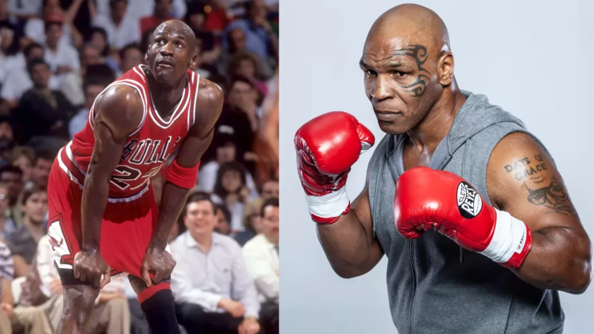 Michael Jordan x Mike Tyson 