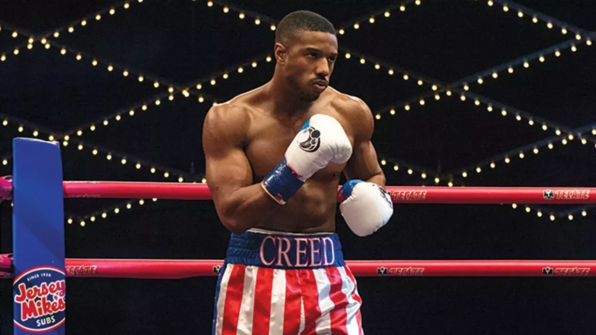 Michael.B Jordan dans le rôle de d'Adonis Creed. 