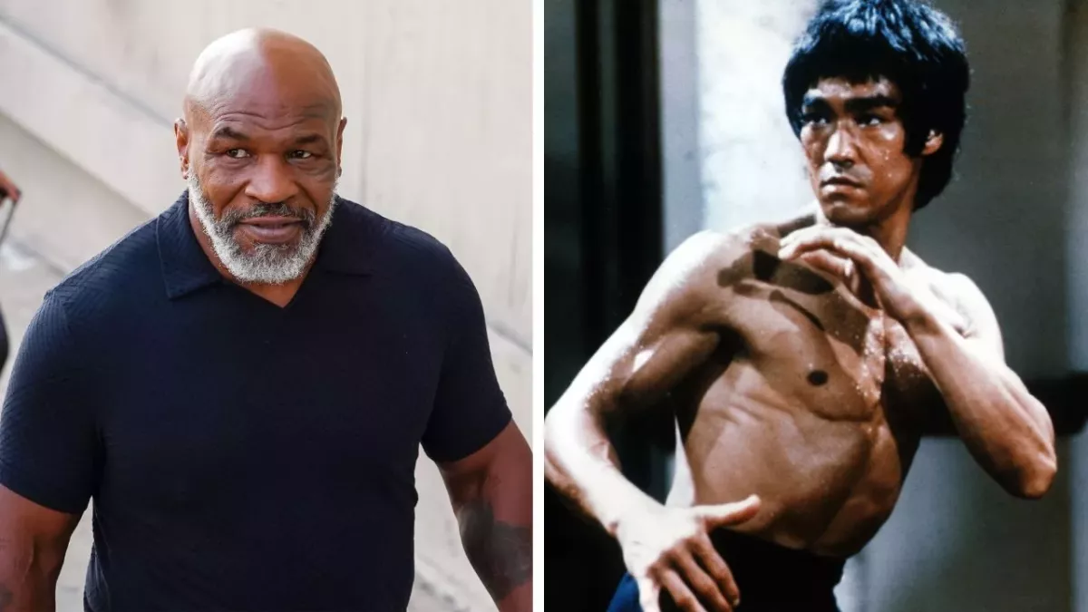 Mike Tyson et Bruce Lee. 