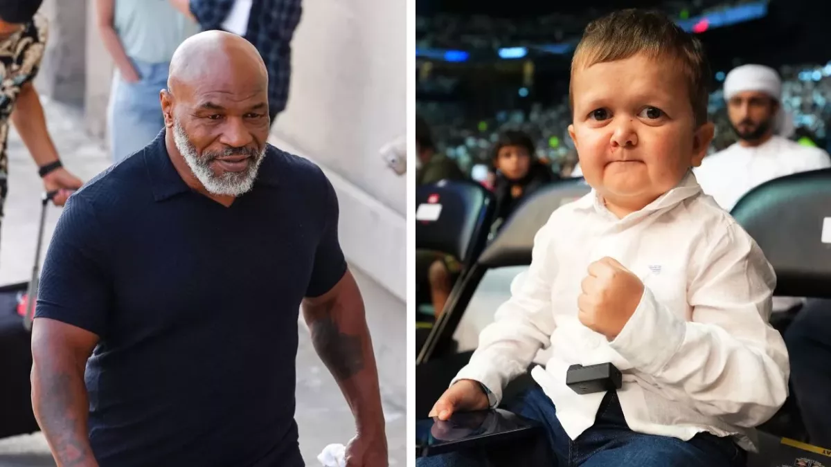 Mike Tyson et Hasbulla Magomedov ont partagé un moment ensemble. 