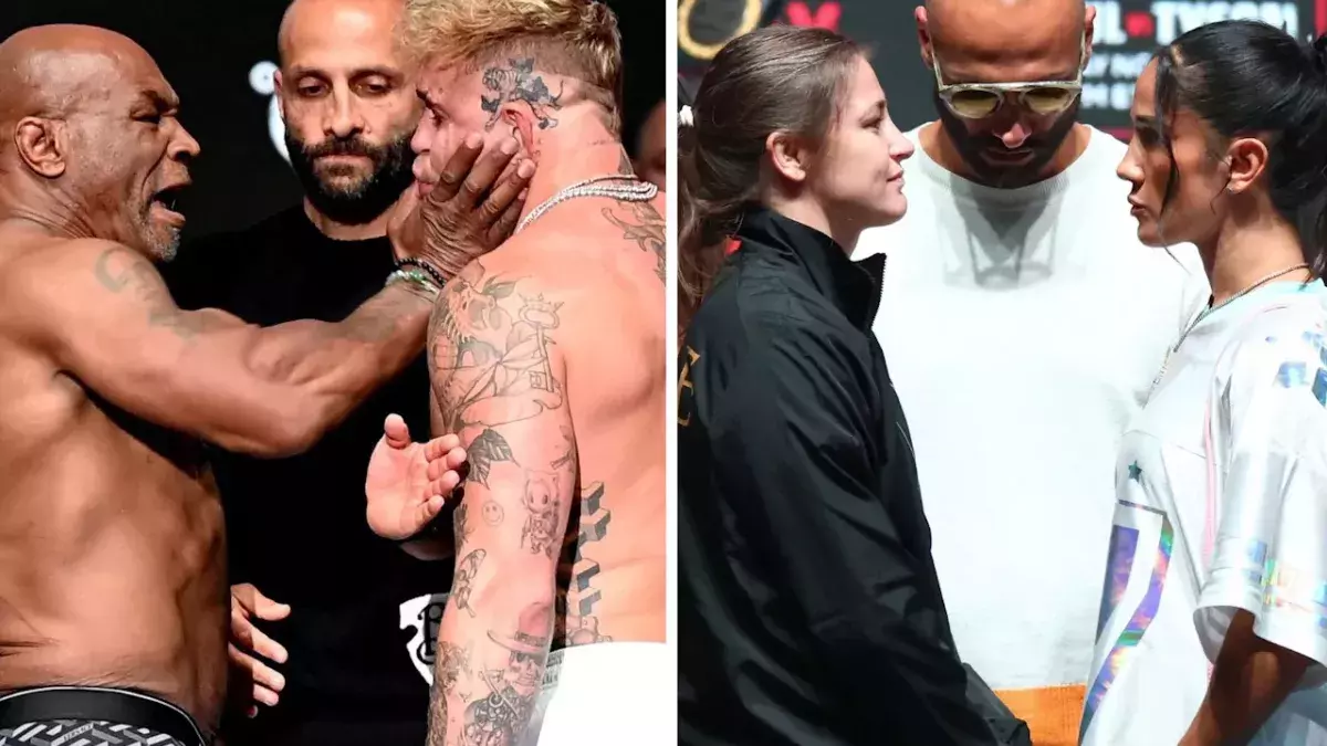 Mike Tyson et Jake Paul d'un côté, Katie Taylor et Amande Serrano de l'autre, une soirée historiquement chère. 