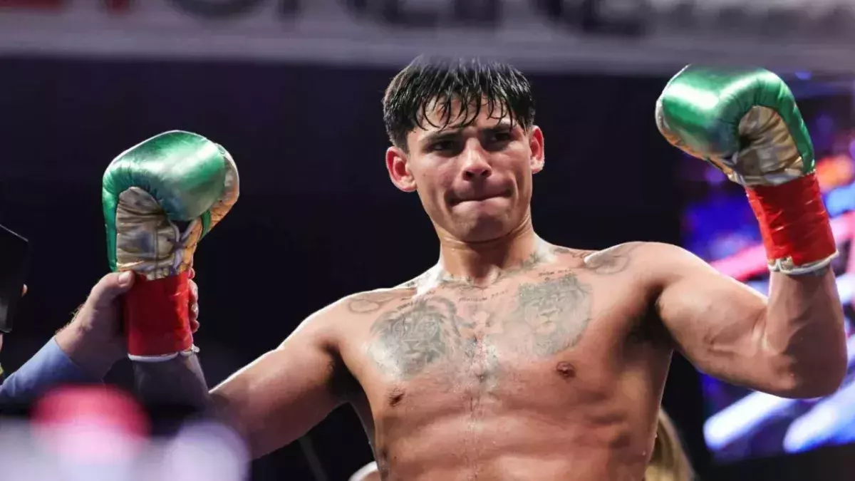Ryan Garcia sur le ring