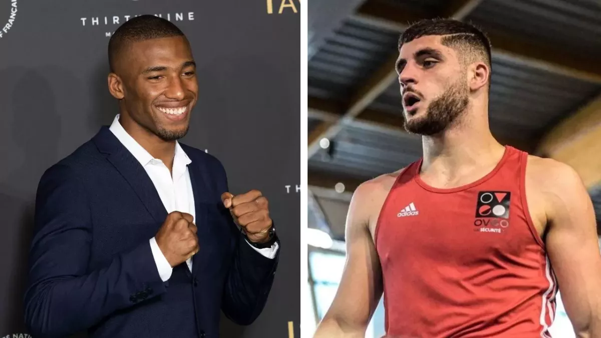 Salahdine Parnasse a fait face à Benny Nizard, champion de France de boxe. 