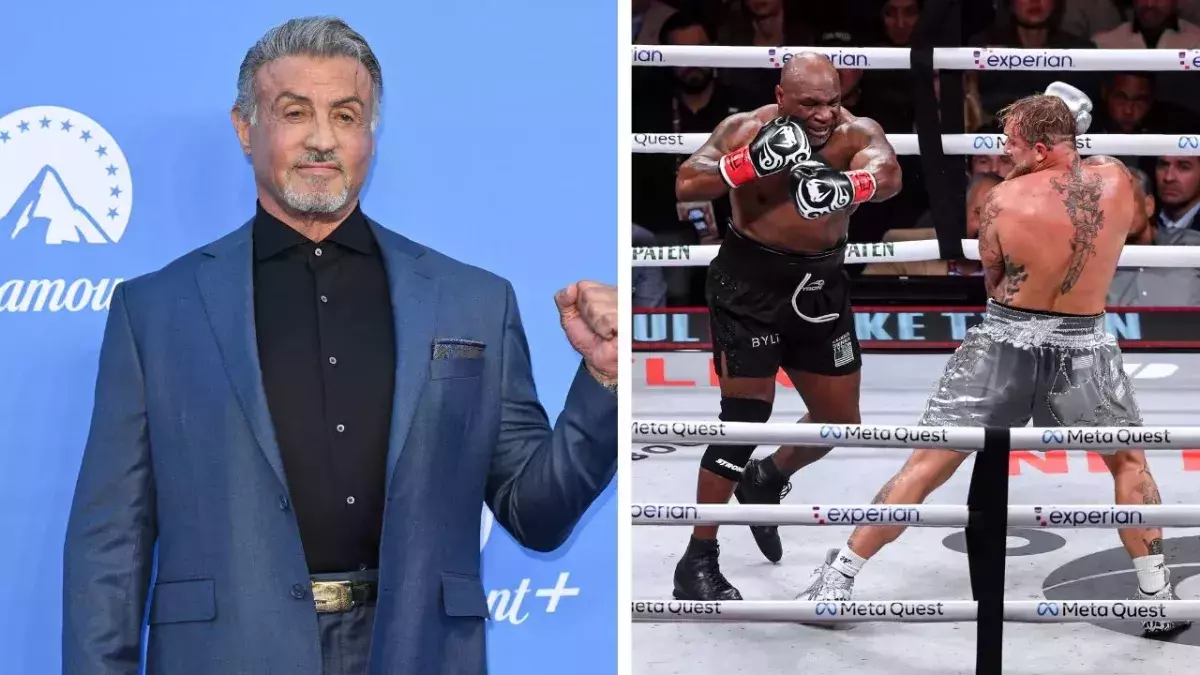Sylvester Stallone a comparé le combat entre Mike Tyson et Jake Paul à une performance "digne des Oscars". 