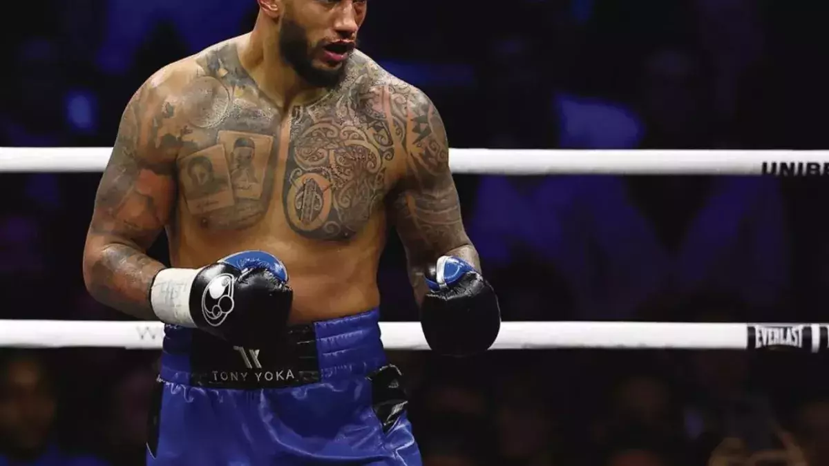 Tony Yoka sur le ring