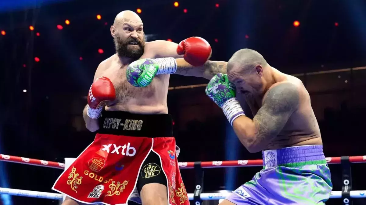 Tyson FUry a été vaincu une nouvelle fois par Oleksandr Usyk. 