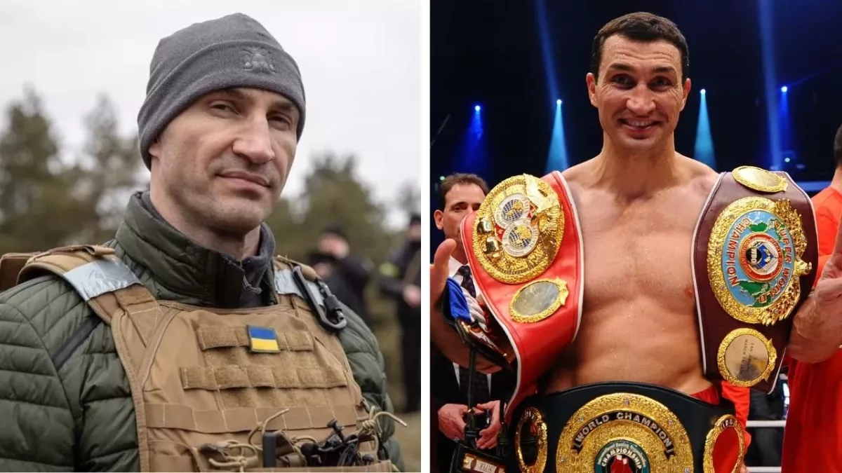 Wladimir Klitschko, actuellement sur le front en Ukraine, envisage un retour dans le ring