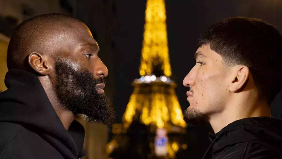 Cédric Doumbé et Baysangur "Baki" Chamsoudinov. 