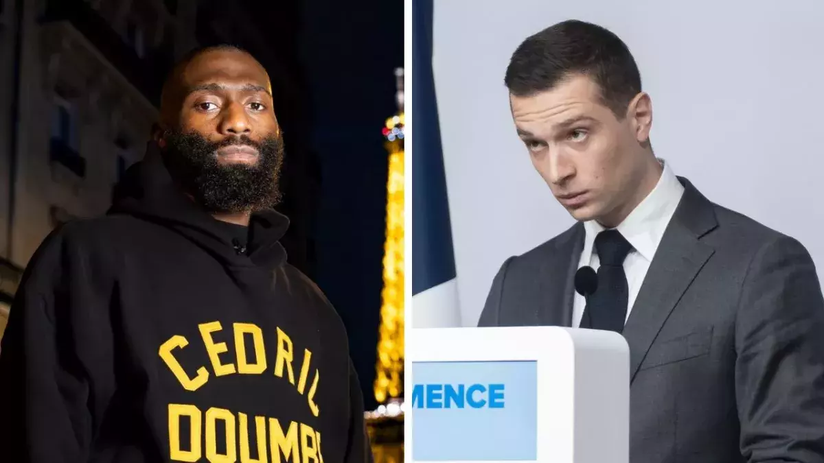 Cédric Doumbé a réagi à la défaite de Jordan Bardella et du RN au second tour des législatives. 