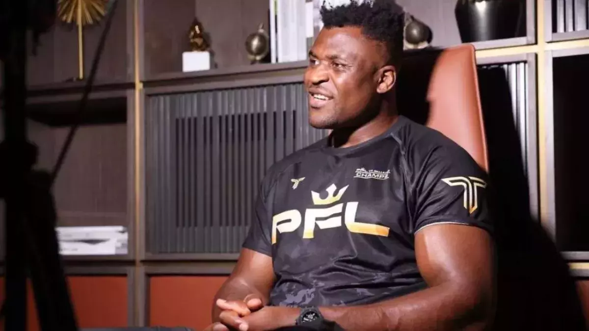 Francis Ngannou a de grandes ambitions pour le MMA africain 