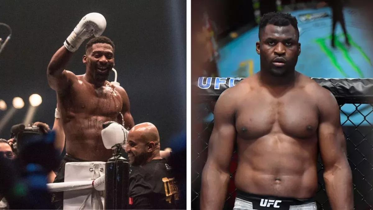 Francis Ngannou a visiblement apprécié la signature de Cédric Doumbé au PFL. 