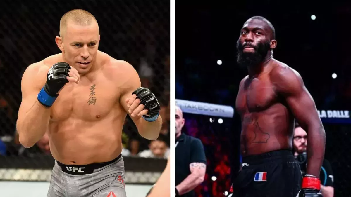 Georges St-Pierre pense que Cédric DOumbé peut devenir champion du monde en MMA. 