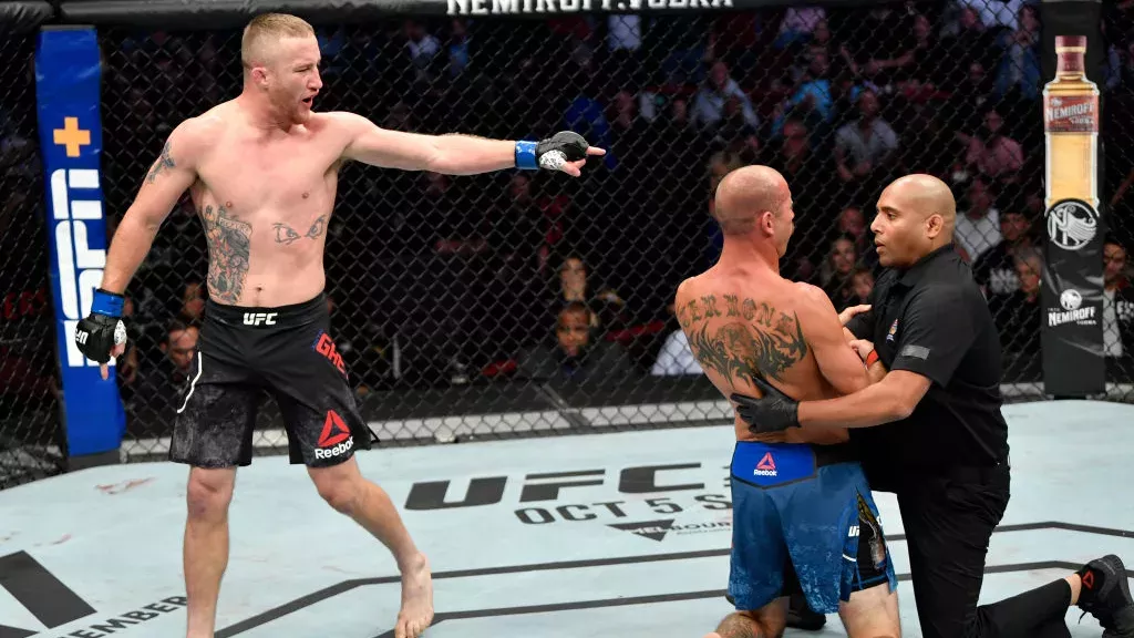 Justin Gaethje met KO Donald Cerrone dès le premier round à l'UFC Vancouver