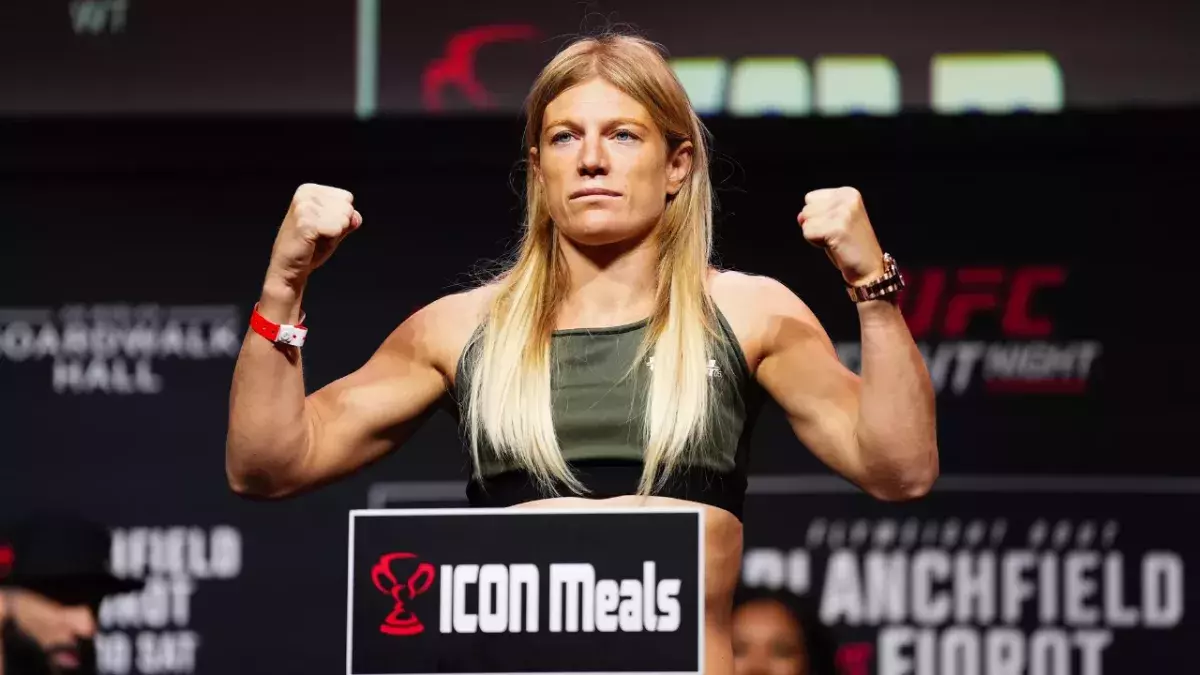 Manon Fiorot qui devra surveiller son poids en tant que remplaçante de l'UFC 306.