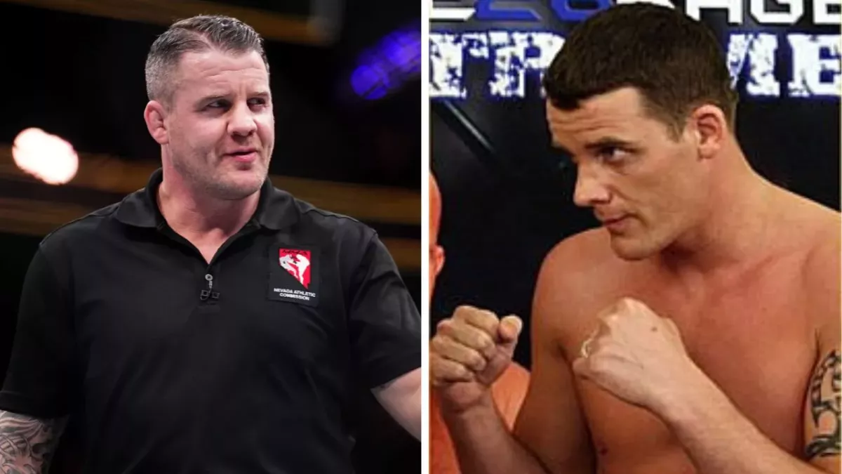 Marc Goddard a combattu 14 fois en MMA au niveau professionnel avant de devenir arbitre. 