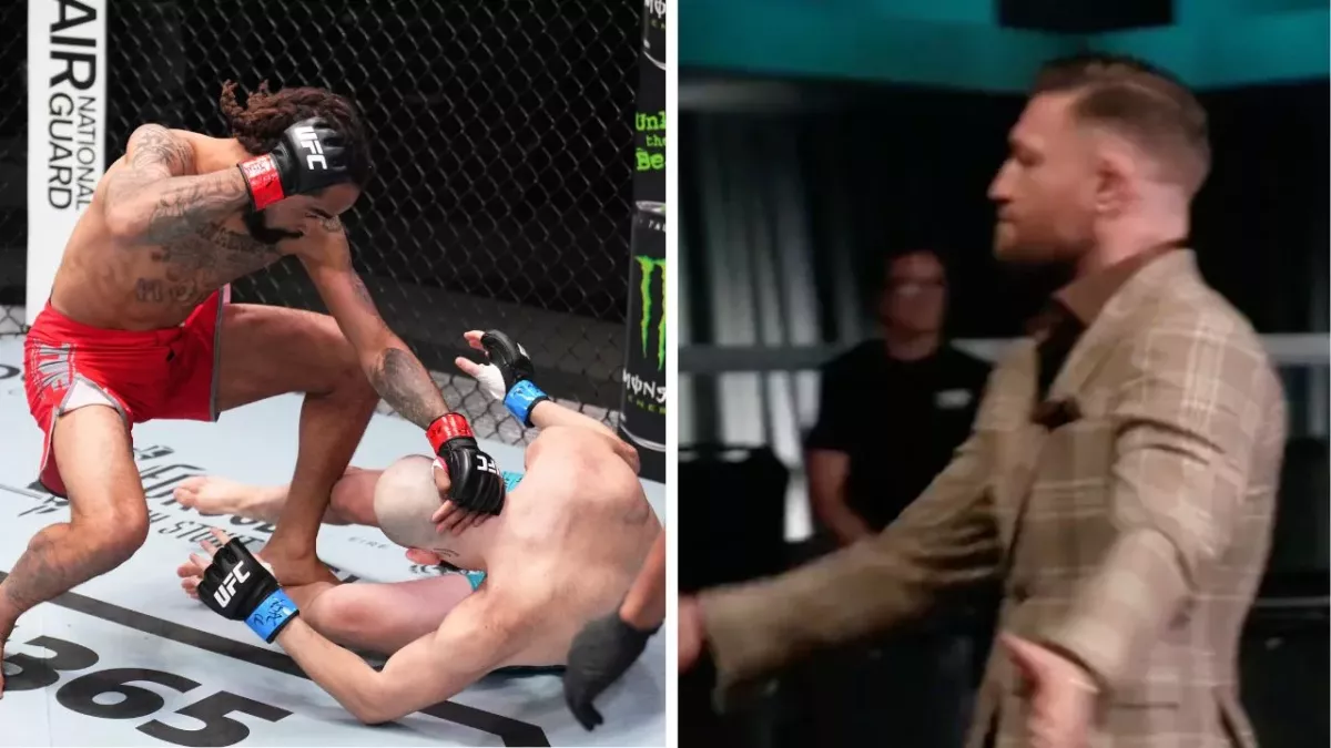 Nate Jennerman, combattant de la team McGregor au TUF 31, a été mis KO par Roberts. 