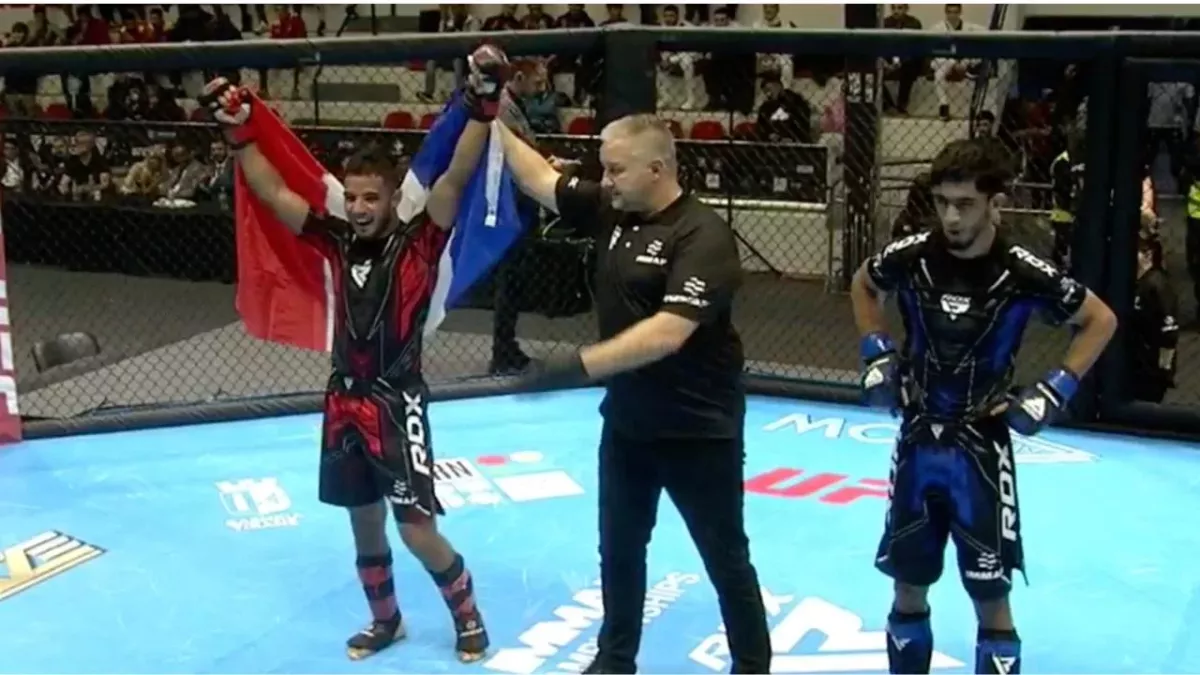 Souhil Arezki a battu Buzurgmehri Saifullozoda en finale des championnats du monde de MMA
