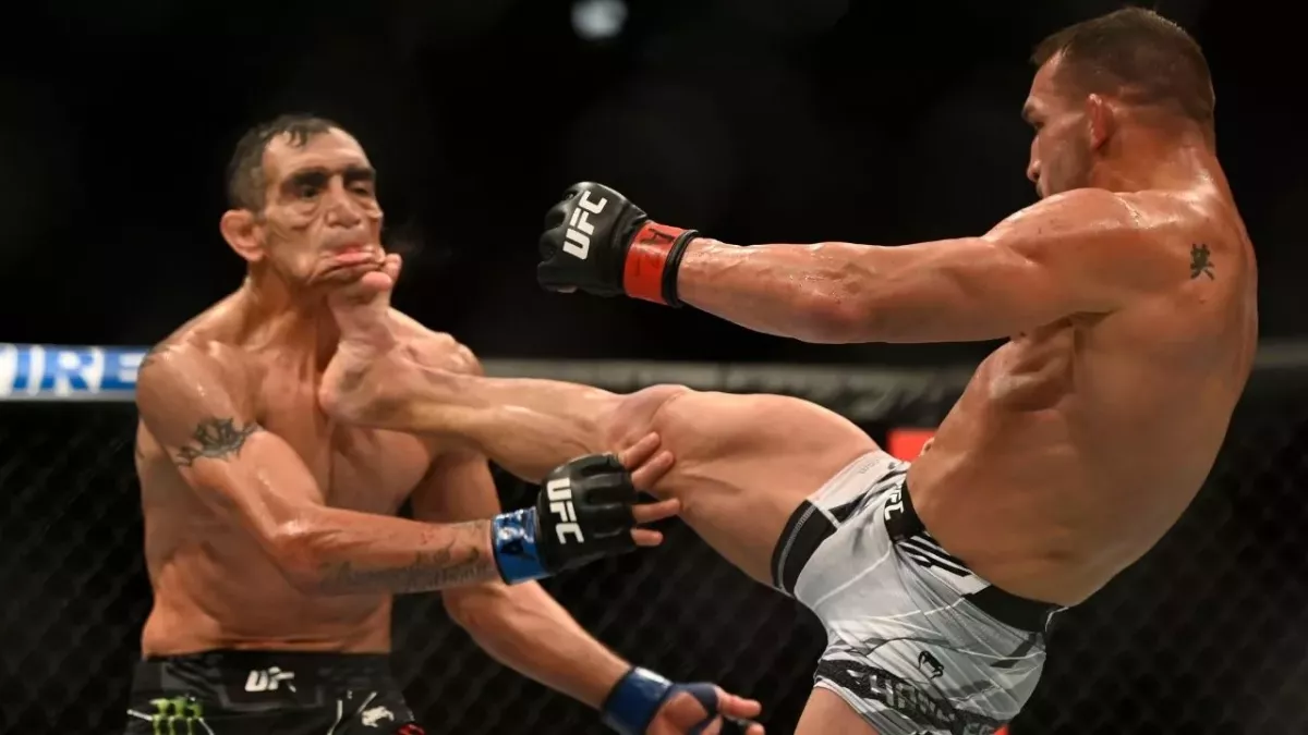 Tony Ferguson s'est incliné face à Michael Chandler à l'UFC 274