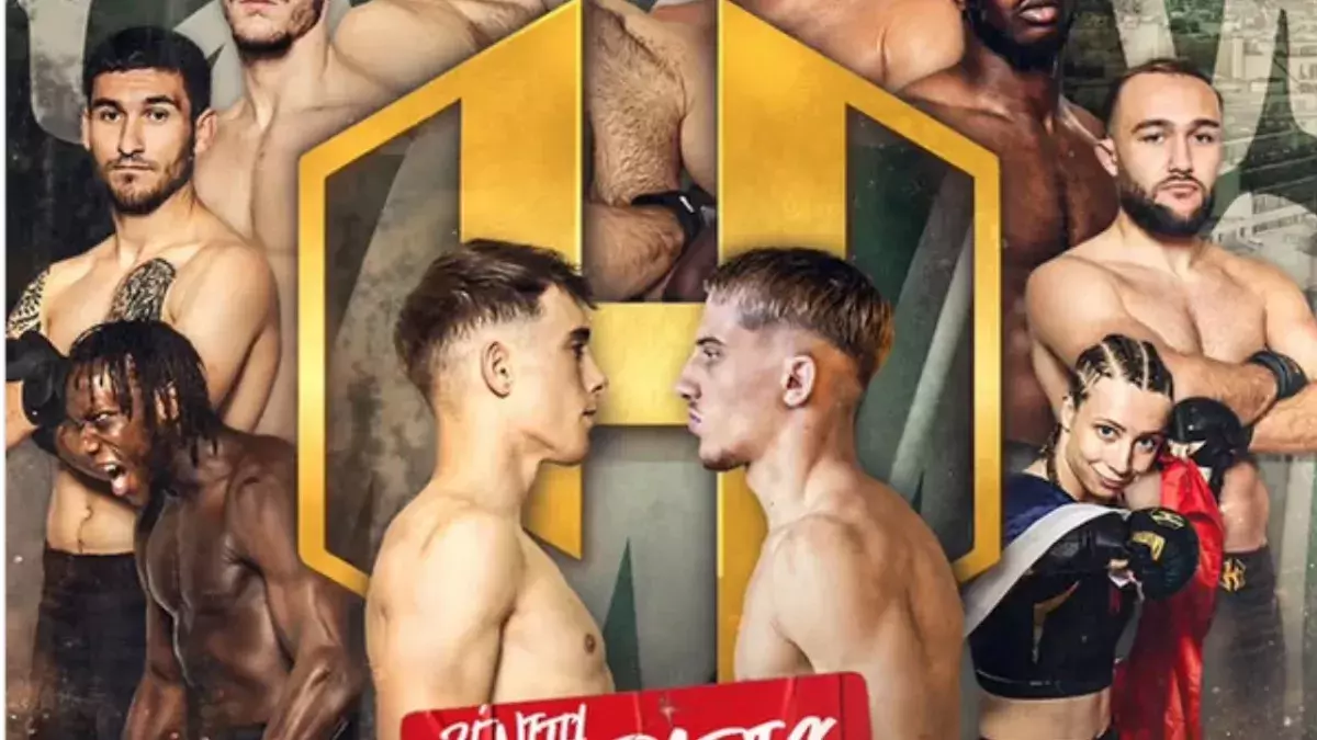Affiche officielle de l'Hexagone MMA 23