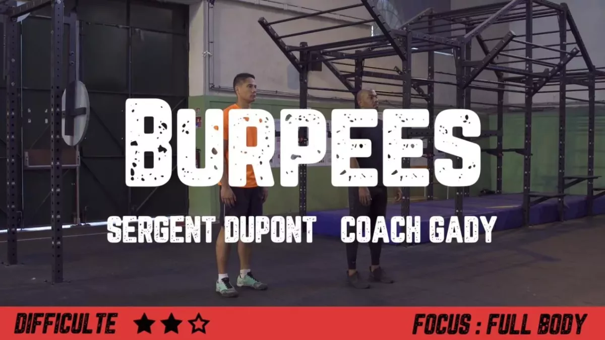 Apprenez à maitriser les burpees 