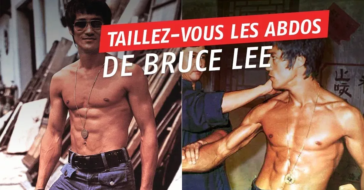 Taillez vous des abdos à la Bruce Lee