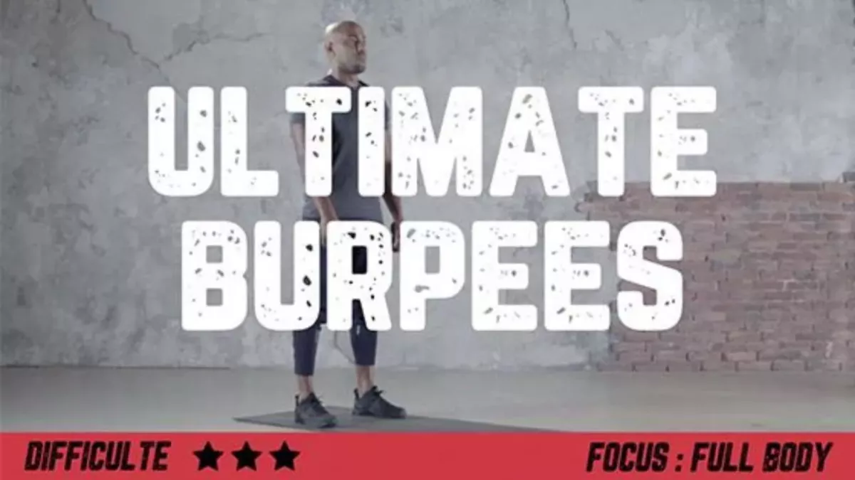 Ultimate Burpees : voici comment réaliser cette variante des burpees pour booster votre cardio