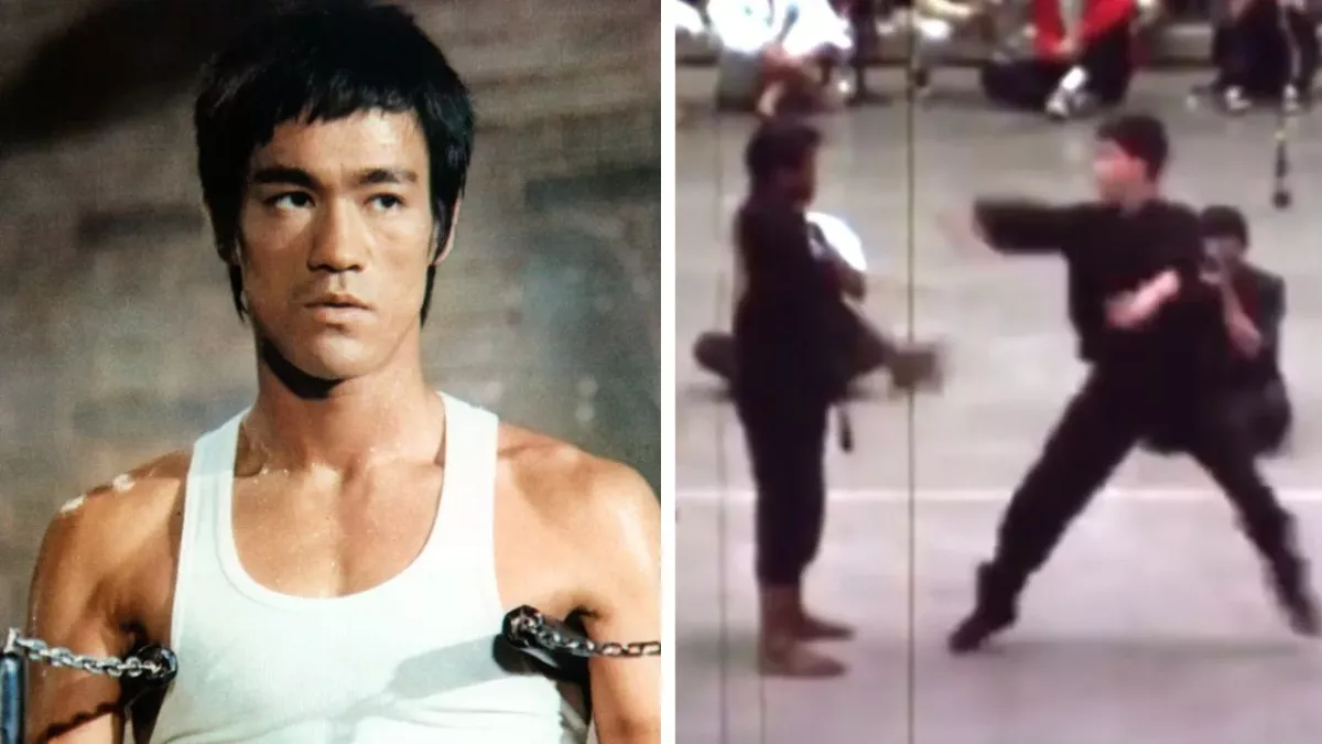Bruce Lee avait réalisé un duel avec Vic Moore, champion du monde de karaté. 