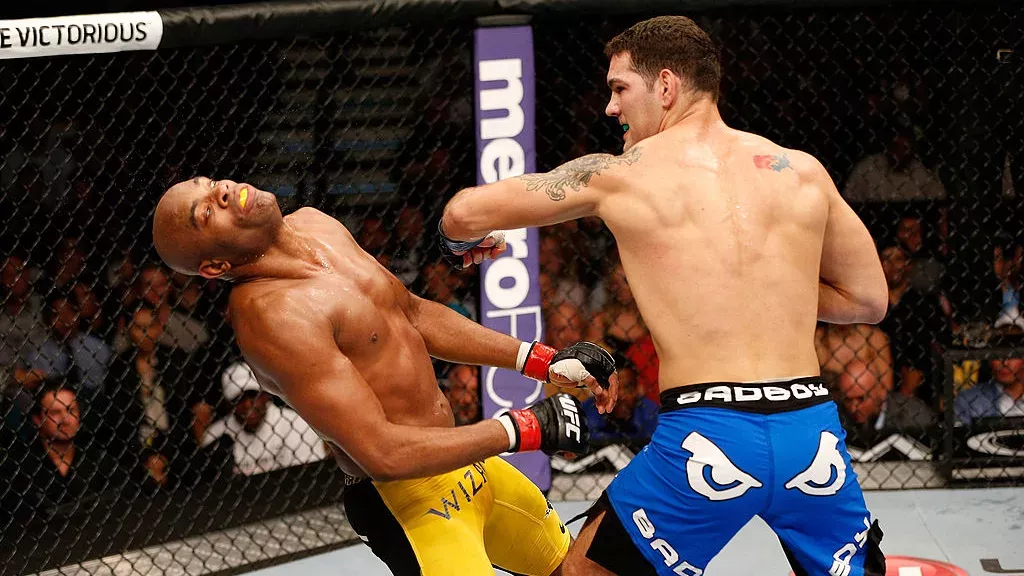 Chris Weidman met KO Anderson Silva