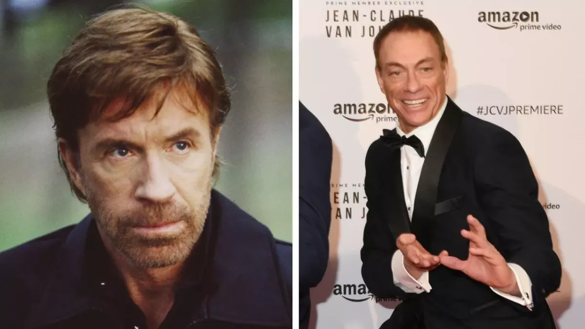 Chuck Norris et Jean-Claude van Damme se sont entrainés ensemble pendant plus d'un an. 