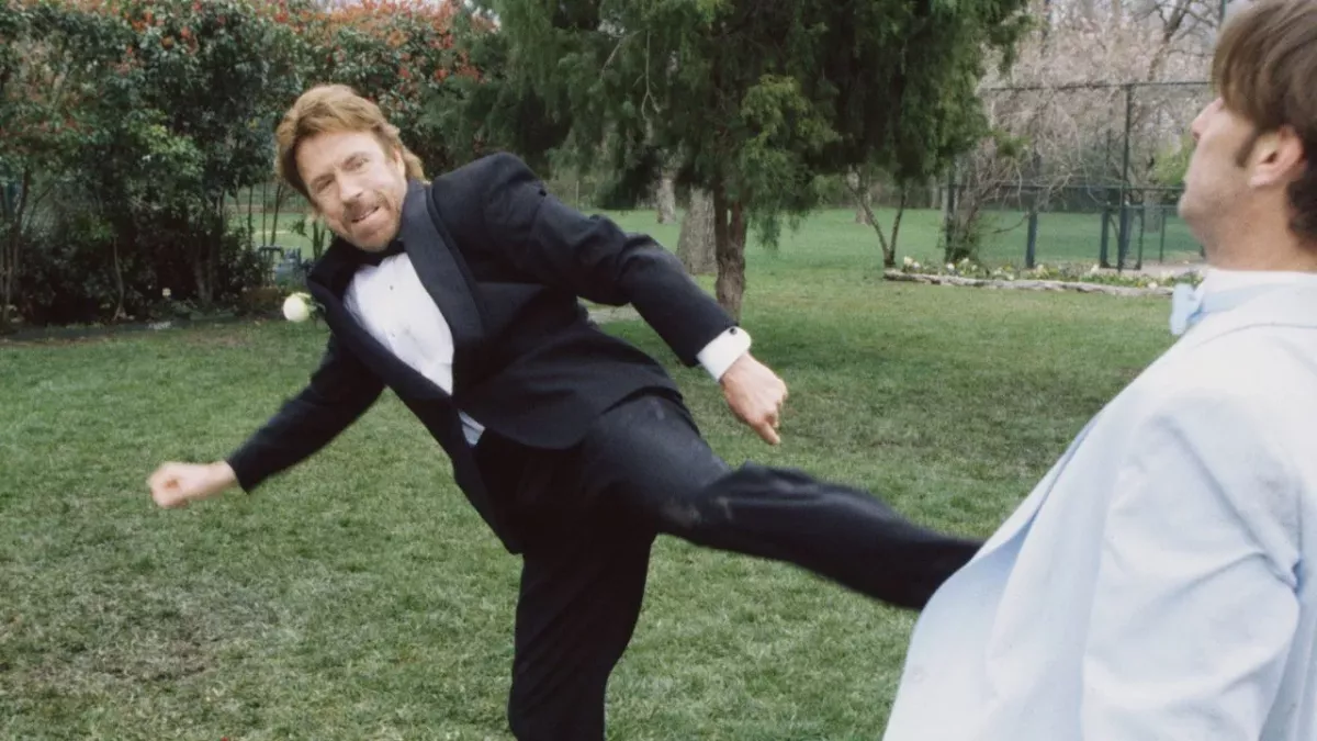 Chuck Norris était un athlète renommé avant de se tourner vers le cinéma. 