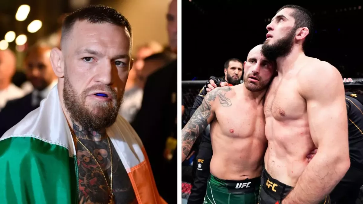 Conor McGregor a apprécié le combat entre Volkanovski et Makhachev à l'UFC 284. 