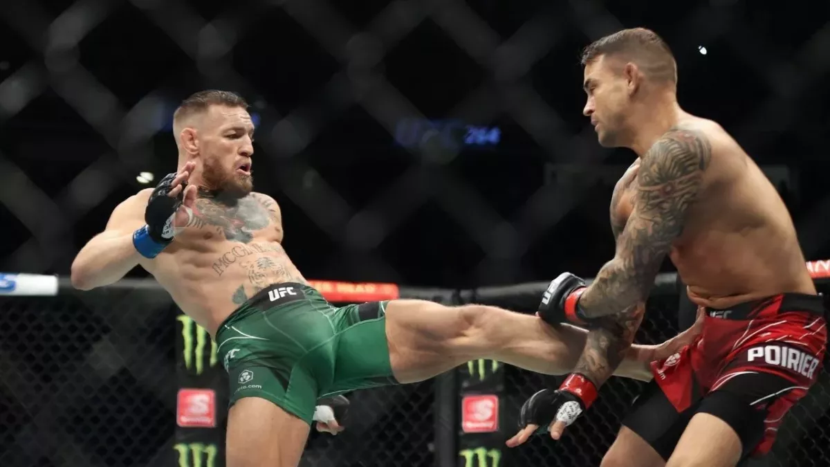 Conor McGregor et Dustin Poirier pourraient bientôt se retrouver dans l'octogone après leur dernier combat à l'UFC 264. 