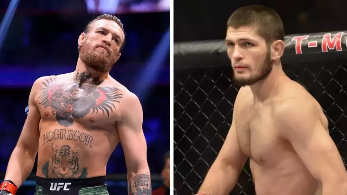 Conor McGregor et Khabib Nurmagomedov 