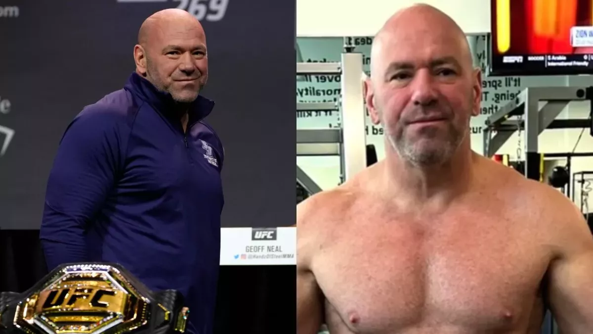 Dana White a perdu plus de 10 kilos. 