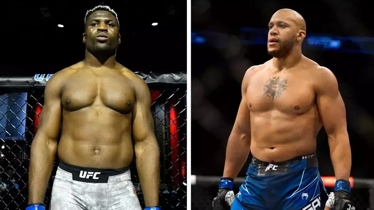 Francis Ngannou affrontera Ciryl Gane le 22 janvier 2022. 