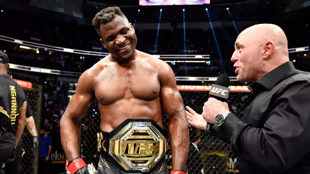 Francis Ngannou pourrait affronter Anthony Joshua en 2023. 