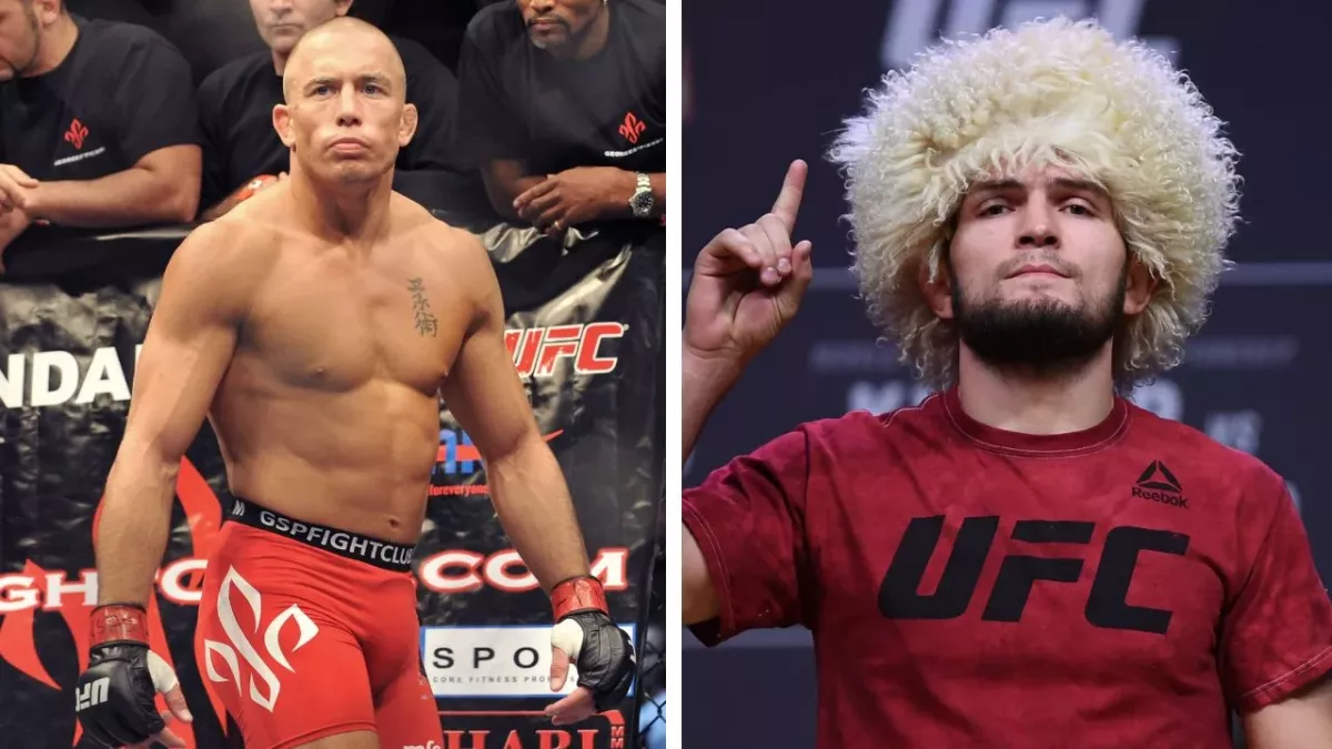Georges St-Pierre et Khabib ne se sont jamais affrontés malgré l'attente autour de leur combat. 