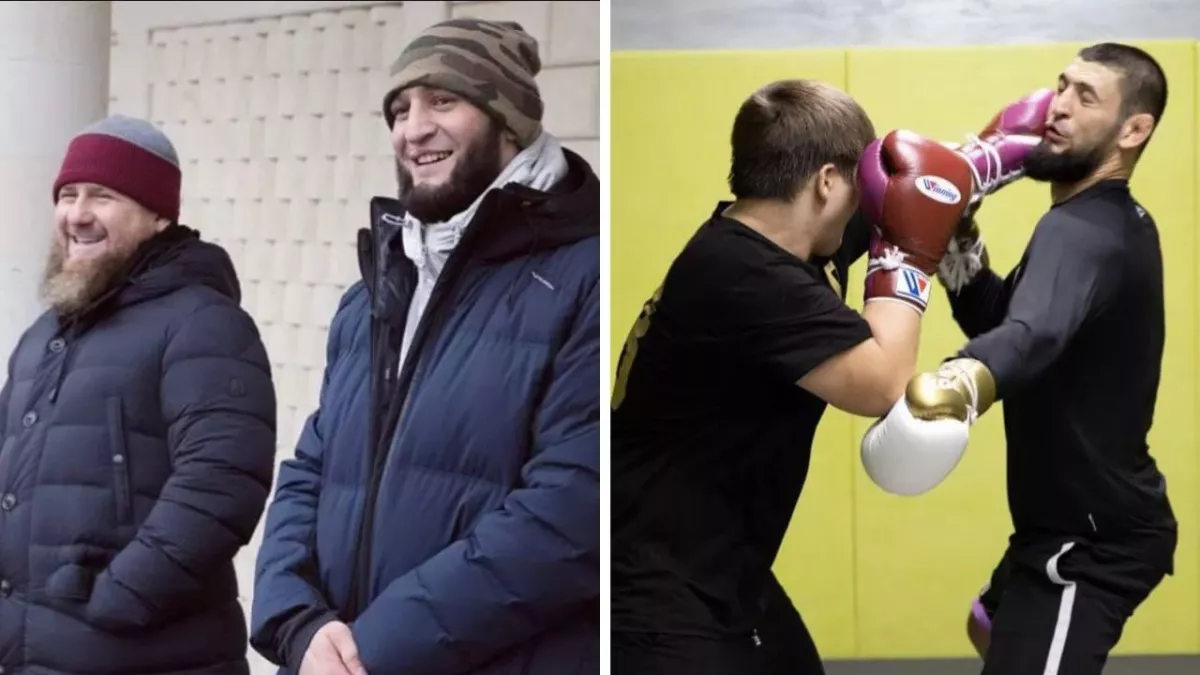 Khamzat Chimaev est proche du leader tchétchène Ramzan Kadyrov. 