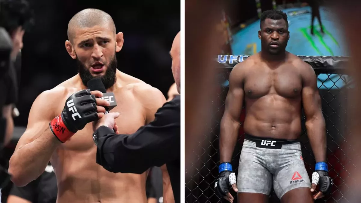 Khamzat Chimaev n'a pas épargné Francis Ngannou. 