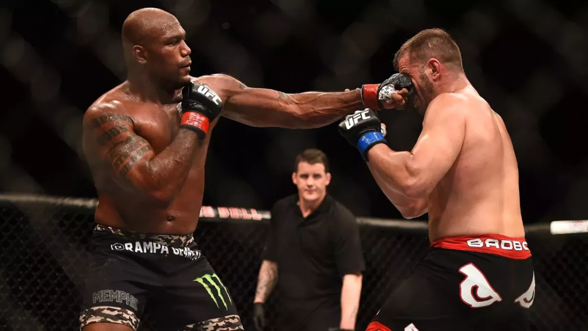 Quinton "Rampage" Jackson à l'UFC. 