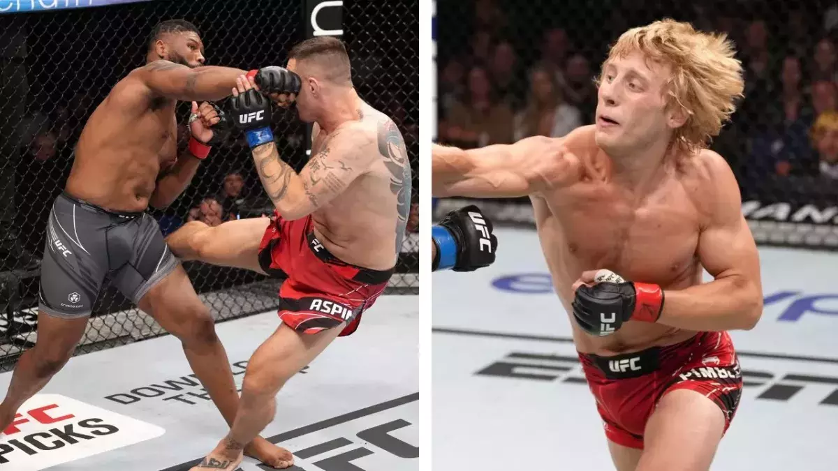 Tom Aspinall et Paddy Pimblett ont connu des fortunes diverses à l'UFC Londres. 
