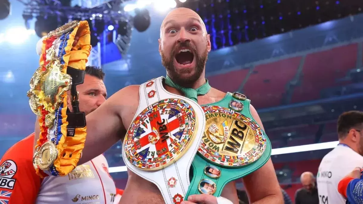 Tyson Fury a dévoilé qui'il voulait mettre KO Drew McIntyre. 