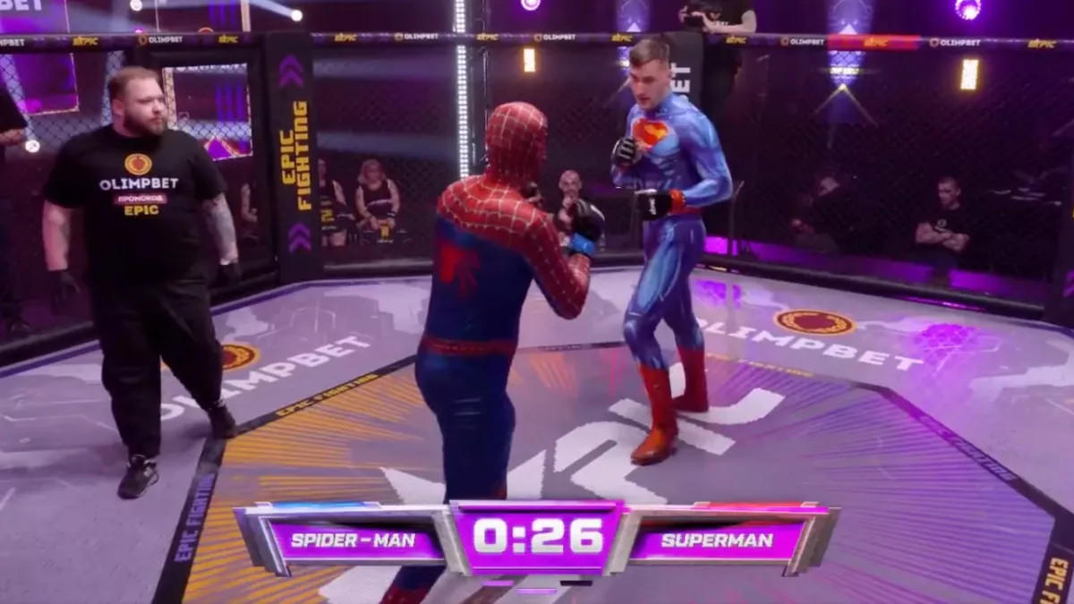 Spider Man vs Superman