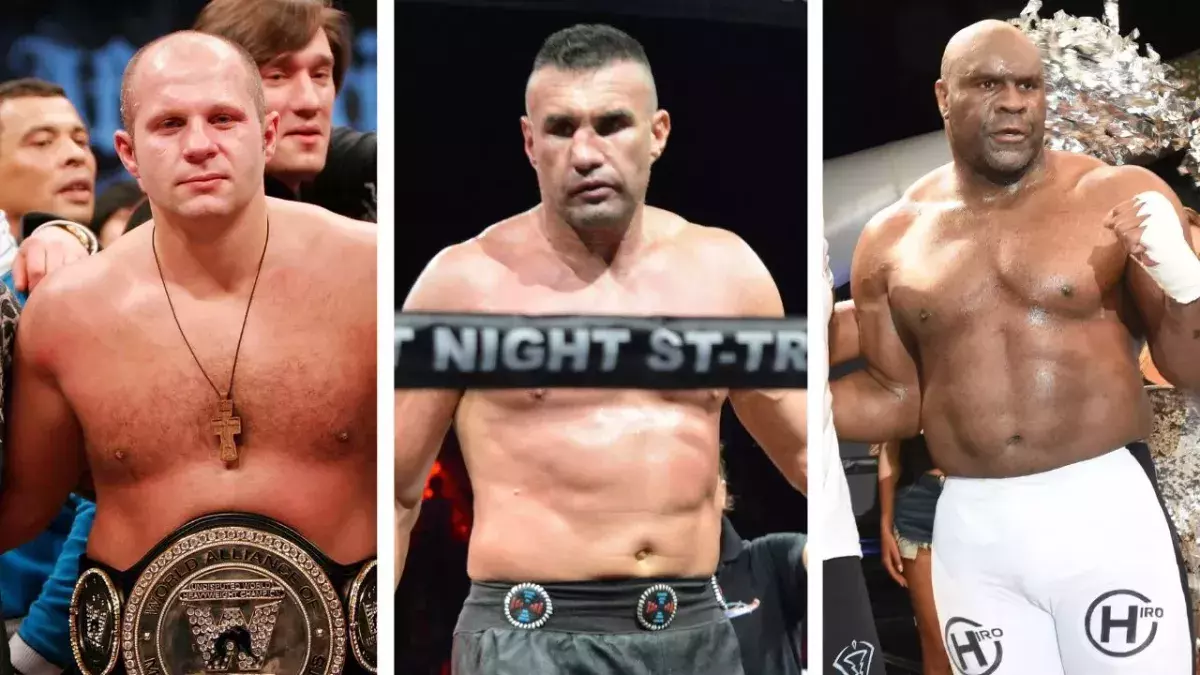 Un tournoi de bras de fer organisé au Japon a réuni Fedor Emelianenko, Jérôme Le Banner et Bob Sapp. 
