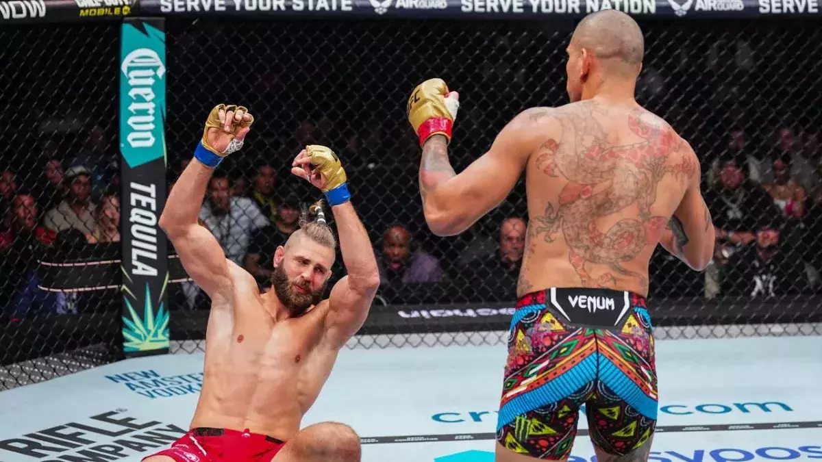 Alex Pereira a battu Jiri Prochazka pour la 2 fois lors du combat principal de l'UFC 303. 